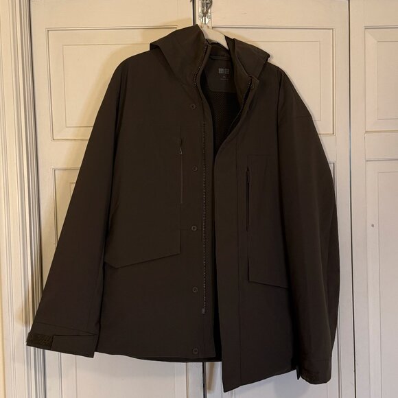 UNIQLO Hybrid Down Parka - Men's XXS - Gray - Picture 10 of 14